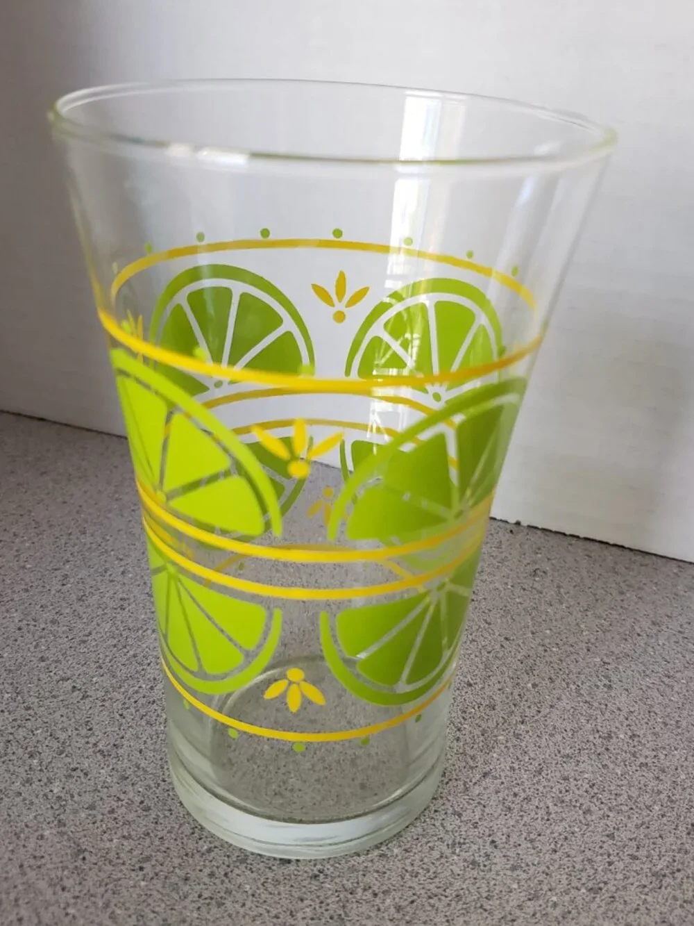 Vintage 1970’s Lemonade / Iced Tea glass